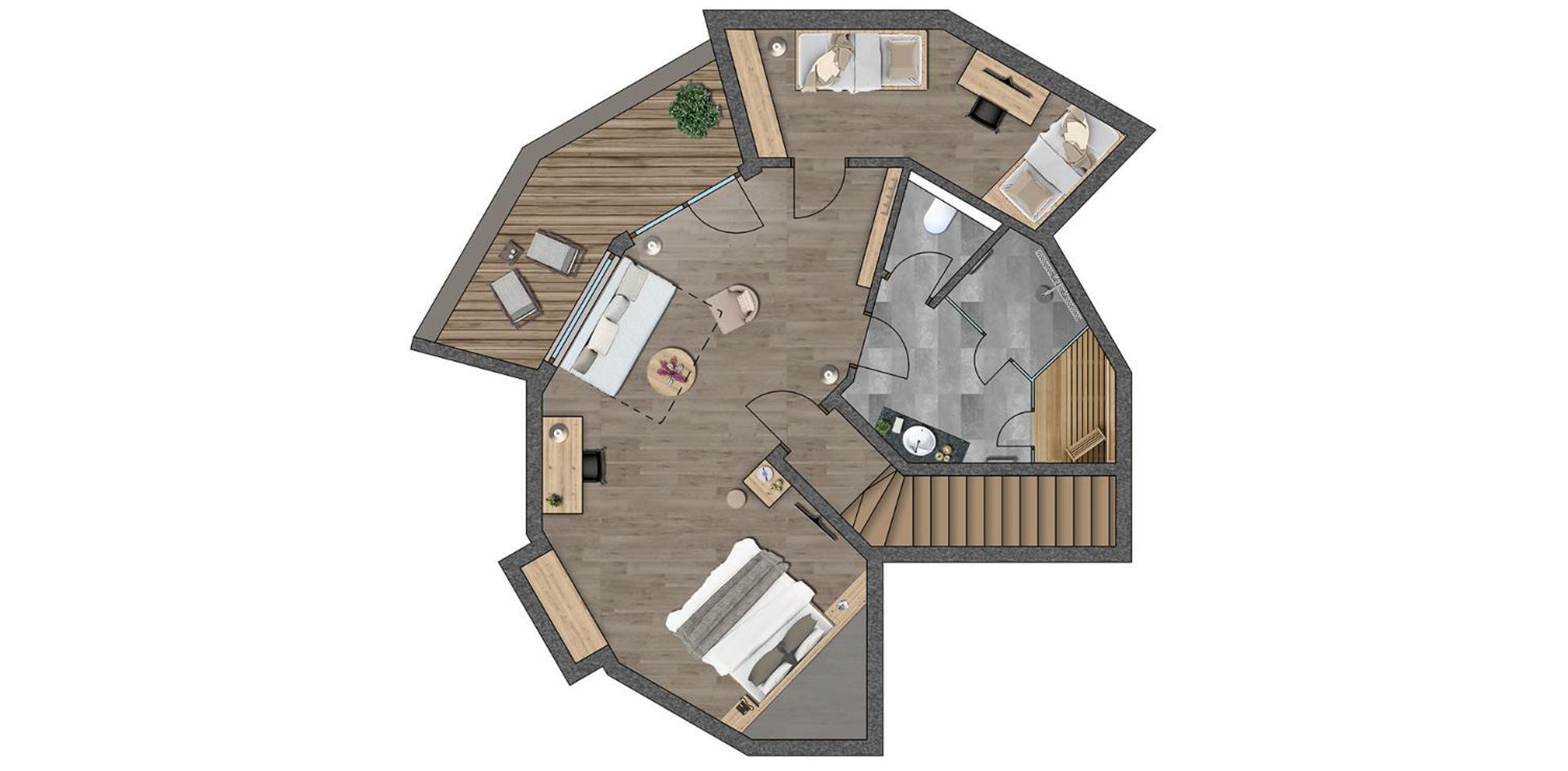 Hotel Der Unterschwarzachhof Saalbach-Hinterglemm Habitación foto