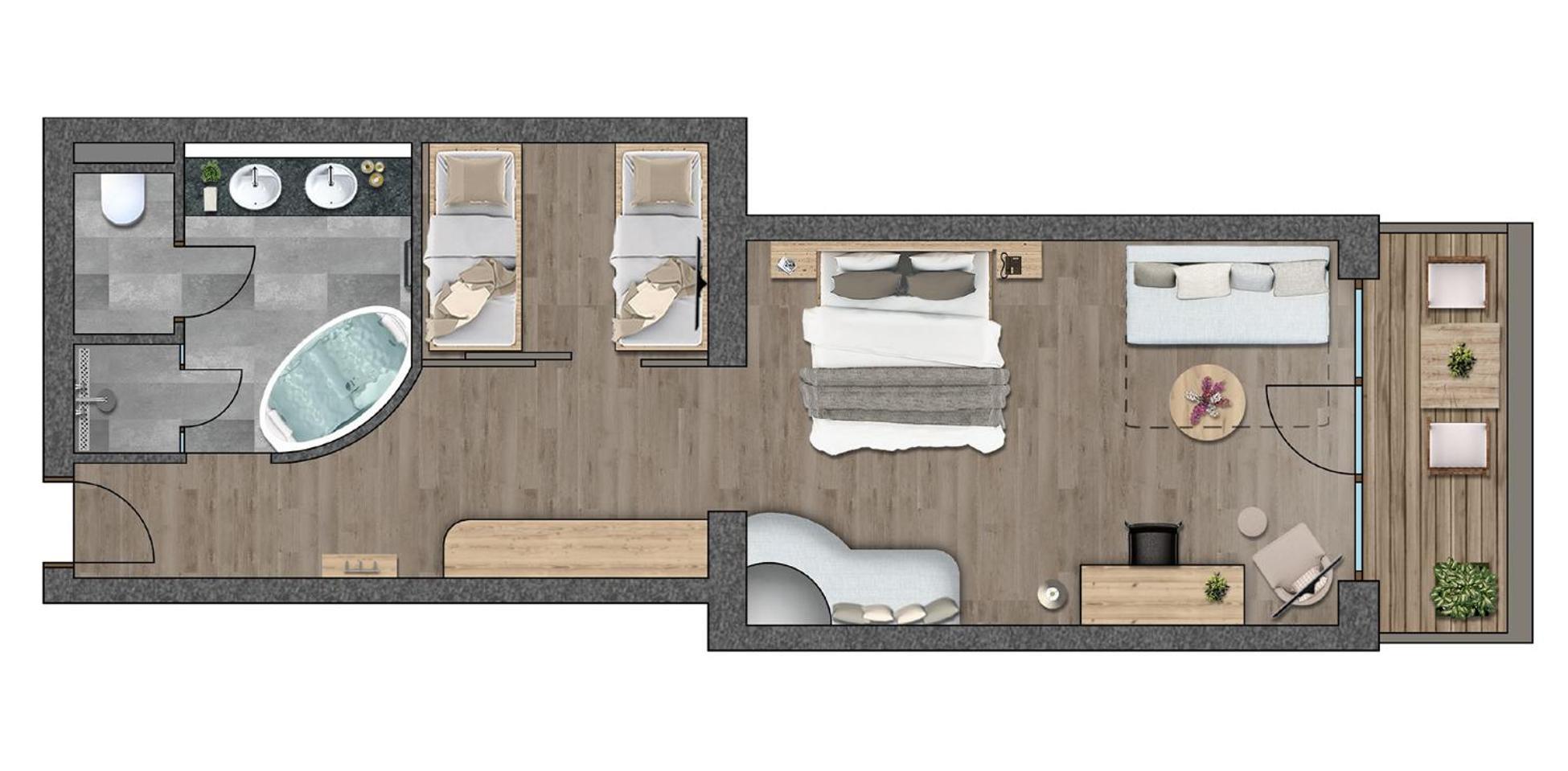 Hotel Der Unterschwarzachhof Saalbach-Hinterglemm Habitación foto