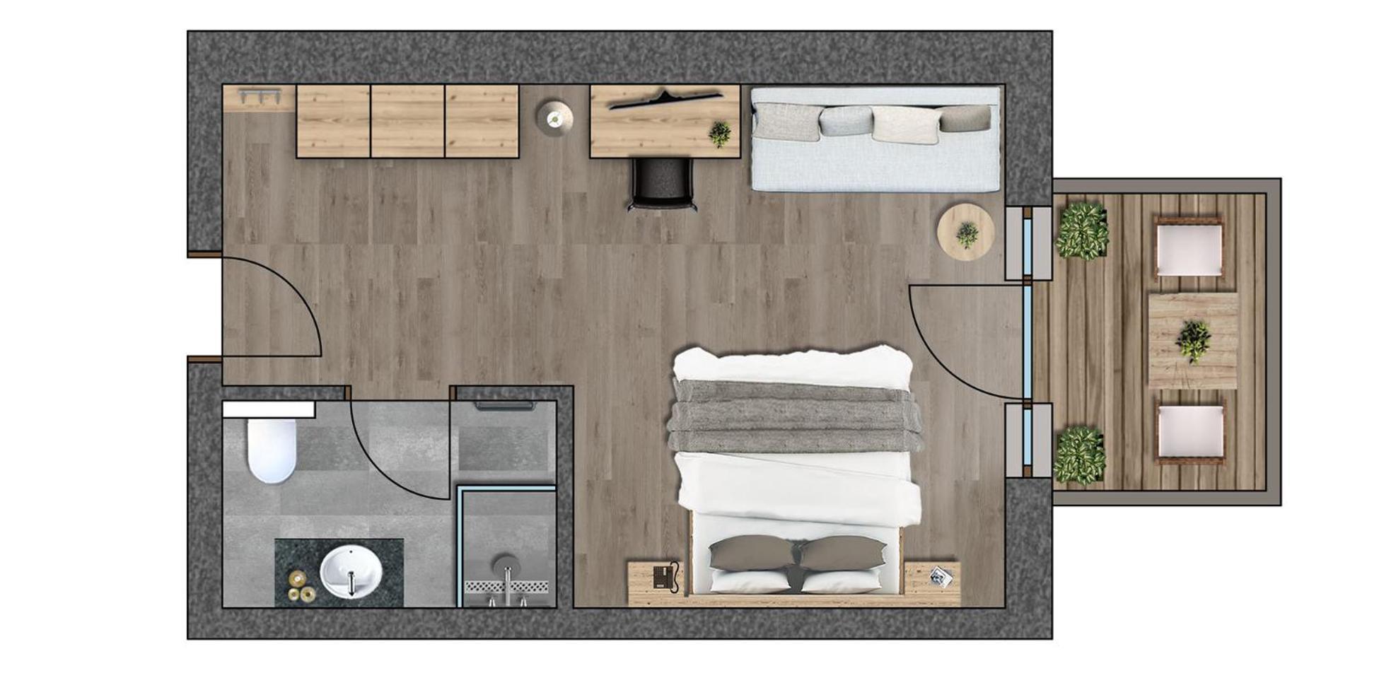 Hotel Der Unterschwarzachhof Saalbach-Hinterglemm Habitación foto
