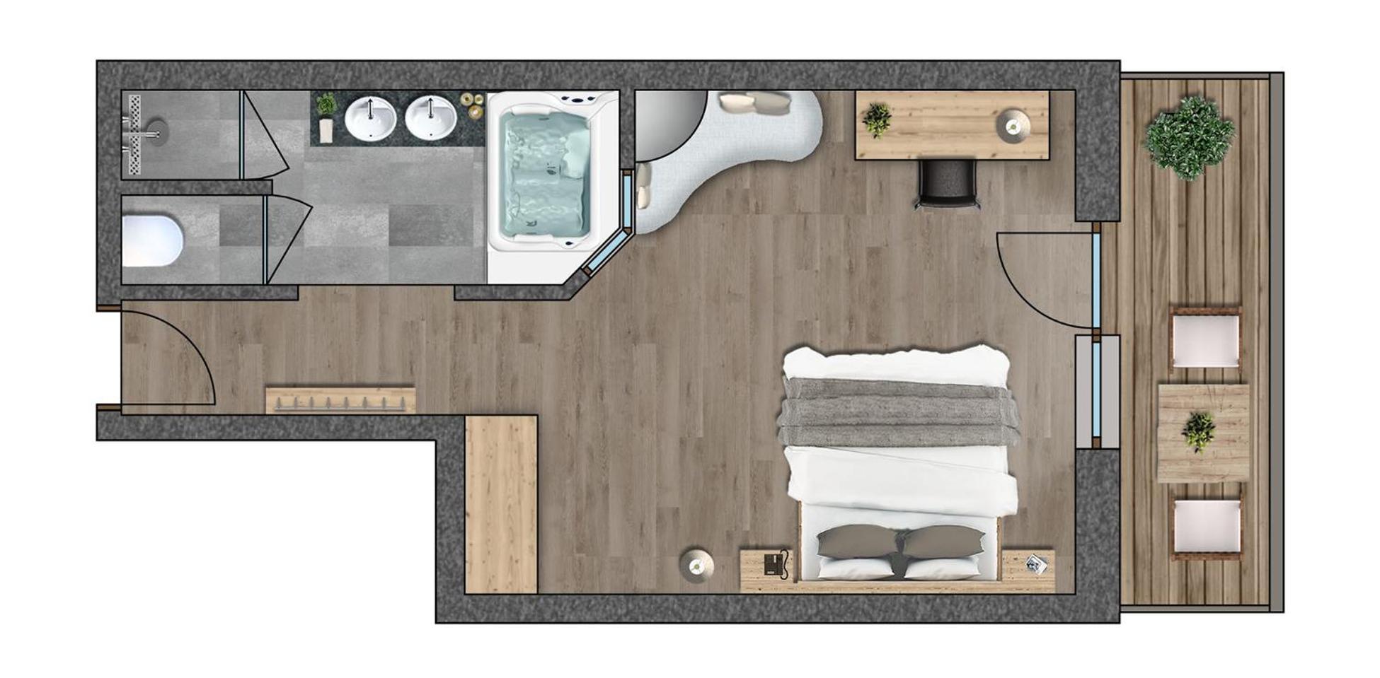 Hotel Der Unterschwarzachhof Saalbach-Hinterglemm Habitación foto